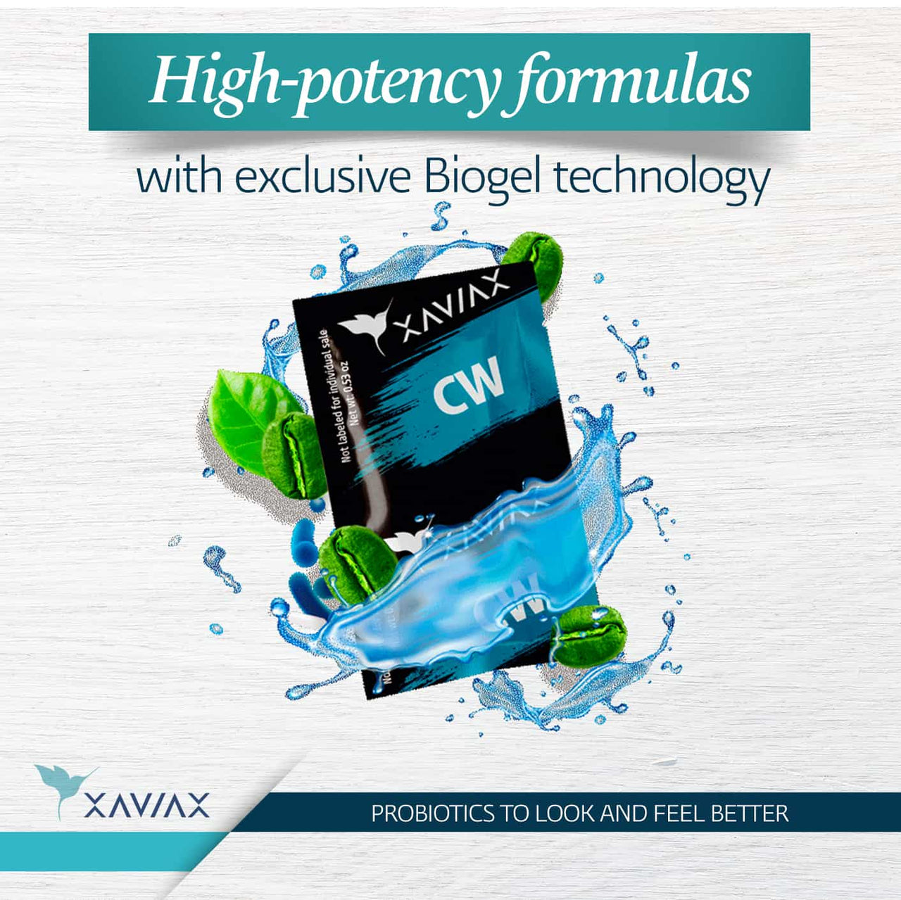 cw- highpotency formulas with exclusive biogel technology